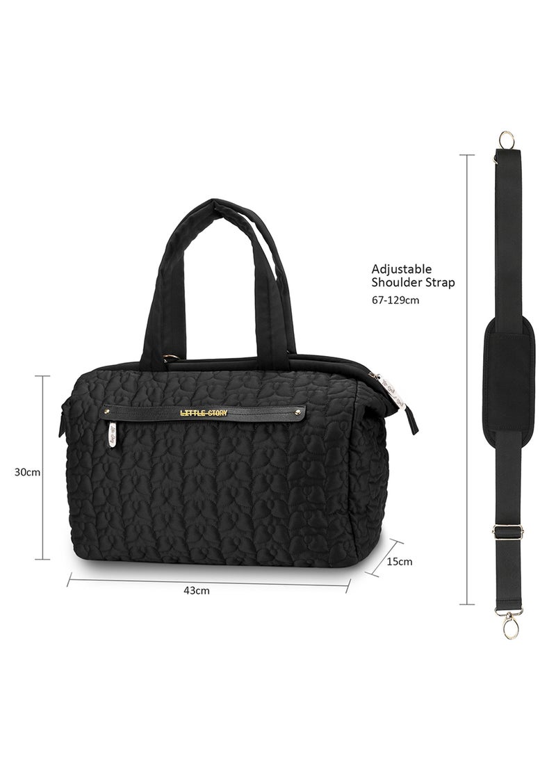 TEKNUM - Trip Stroller Diaper Bag Combo - Black - Image 1