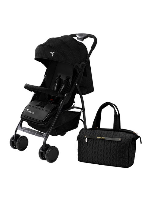 Trip Stroller Diaper Bag Combo - Black