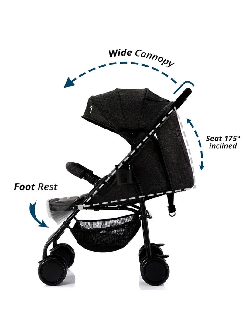 TEKNUM - Trip Stroller Diaper Bag Combo - Black - Image 1