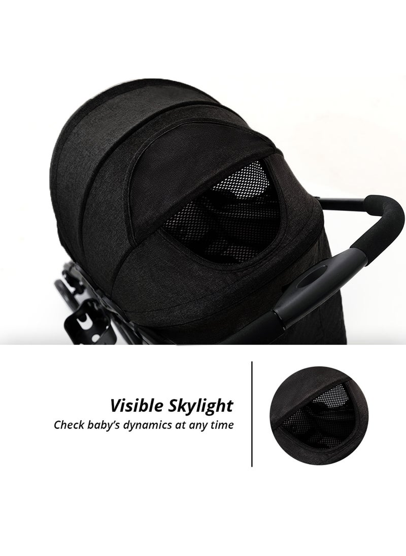 TEKNUM - Trip Stroller Diaper Bag Combo - Black - Image 1