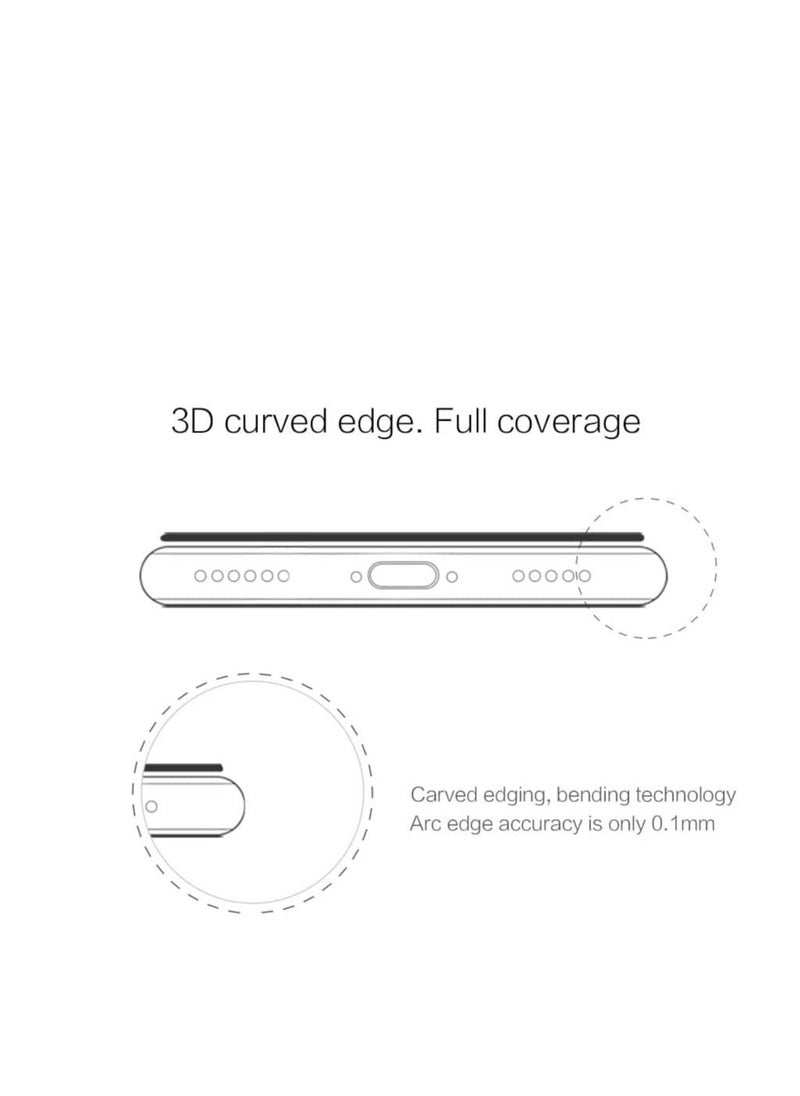 Nillkin - Nillkin 3D CPPlus MAX Anti-Explosion Glass Screen Protector 0.33mm  3D Apple iPhone 11/iPhone XR-Black - Image 1