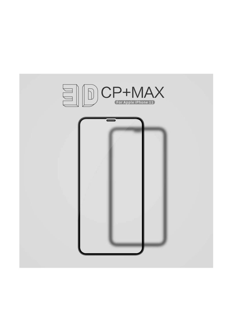 Nillkin - Nillkin 3D CPPlus MAX Anti-Explosion Glass Screen Protector 0.33mm  3D Apple iPhone 11/iPhone XR-Black - Image 1