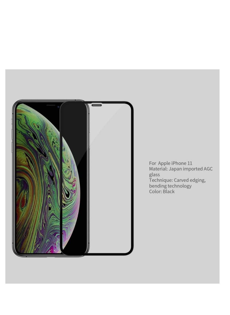 Nillkin - Nillkin 3D CPPlus MAX Anti-Explosion Glass Screen Protector 0.33mm  3D Apple iPhone 11/iPhone XR-Black - Image 1
