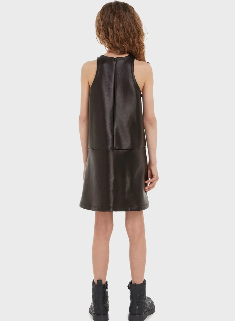 Calvin Klein Jeans Sleeveless A-Line Dress