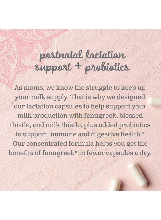 Mommy's Bliss Postnatal Lactation Support Supplement With Probiotics - Image 5