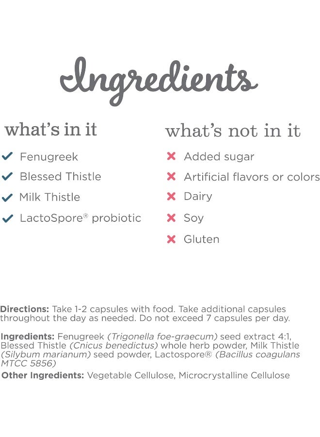 Mommy's Bliss Postnatal Lactation Support Supplement With Probiotics - Image 3