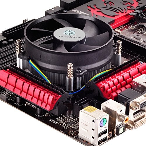 SilverStone Technology Nitrogen Series Low Profile CPU Cooler RL-NT09-115X - Image 5