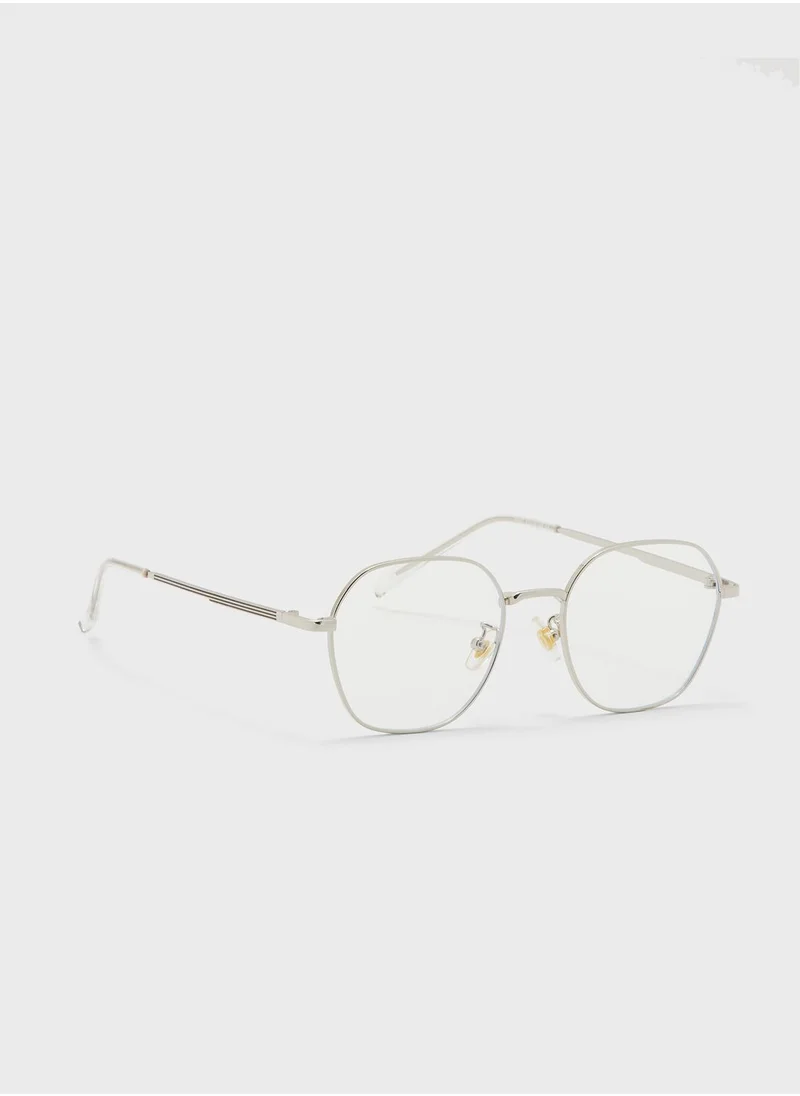 Seventy Five Anti Blue Lens Aviator Glasses