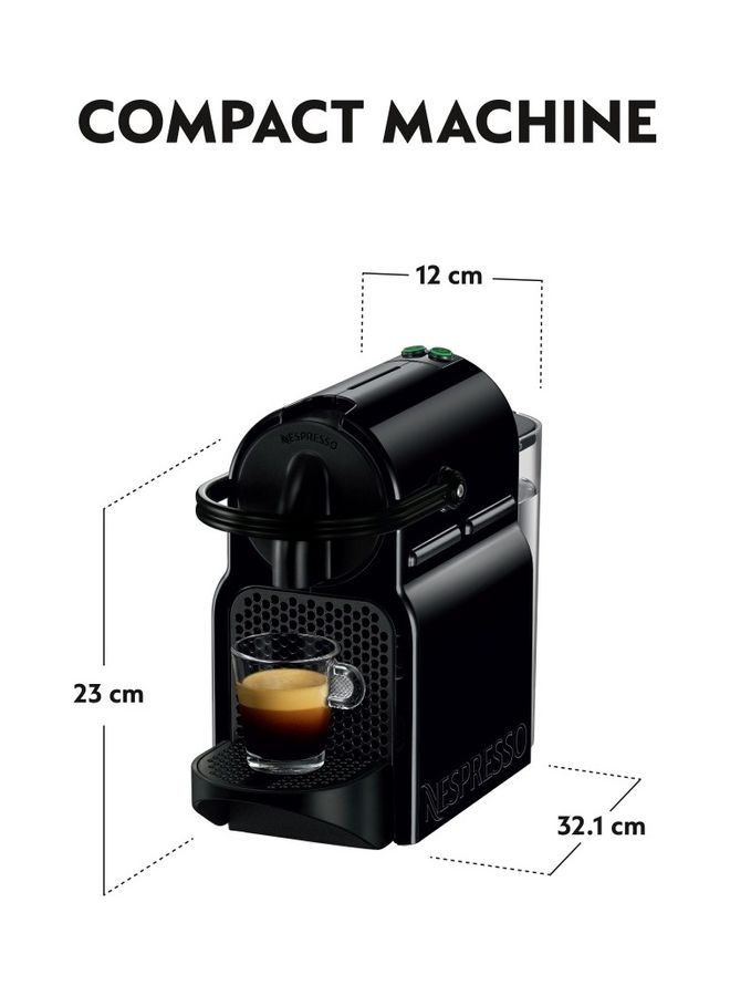 Nespresso Coffee Machine 1260 W D40-BU-BK Black - Image 2