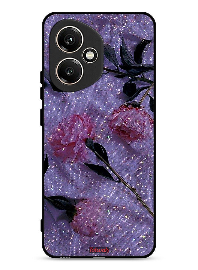 Tolwak Honor 400 Protective Case Cover Glitter Roses - Image 1