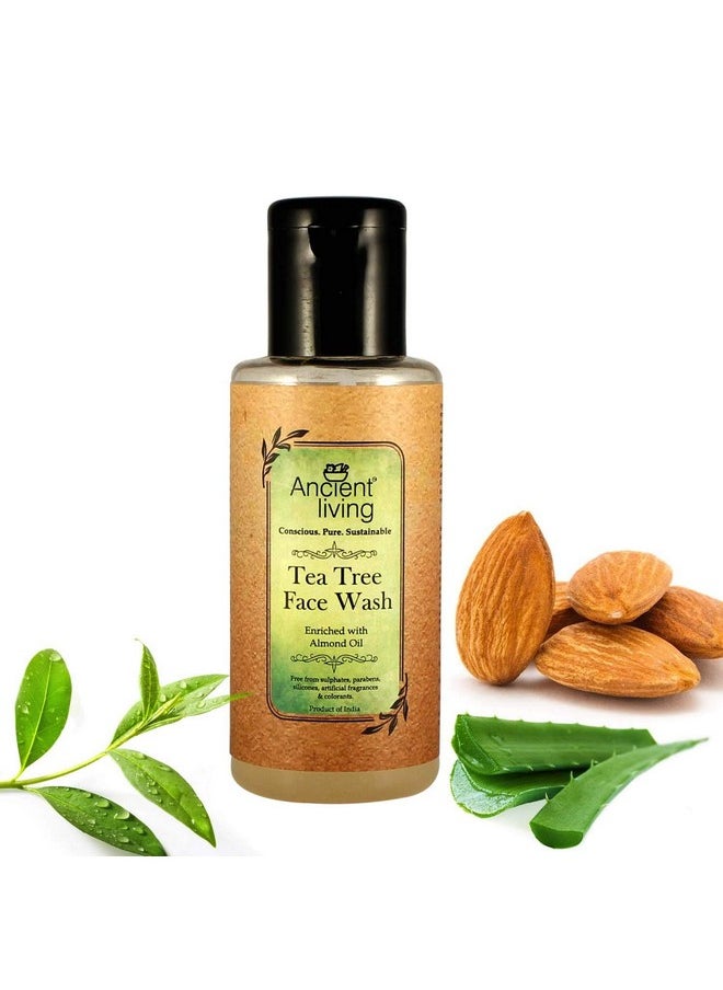 Ancient Living Tea Tree Face Wash - 100 Ml  - Image 3