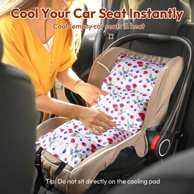 NCVI Car Seat Cooling Pad, Baby Stroller Cooling Pad - Insulated Cushion with Ice Pack for Heat, Multifunctional Cooler for Kids, Adults and Pets, Comfortable & Durable Summer Seat Liner Cooling Cover - Image 2