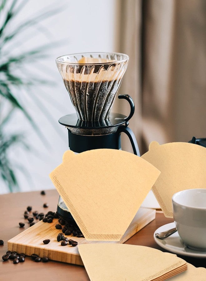 BOARDFEB Coffee Filters #2, 240 Count Coffee Filters Natural Unbleached Disposable Coffee Filters 2 Filter Cone Paper for Coffee Makers - Image 5