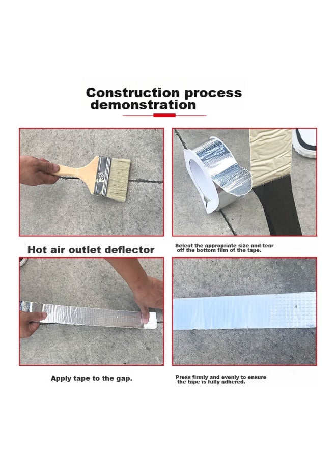 Yongguan Butyl Rubber Waterproof Tape 50mm*5m, Self-adhesive Leak-proof, One Stick Leak-stop Tool - Image 3