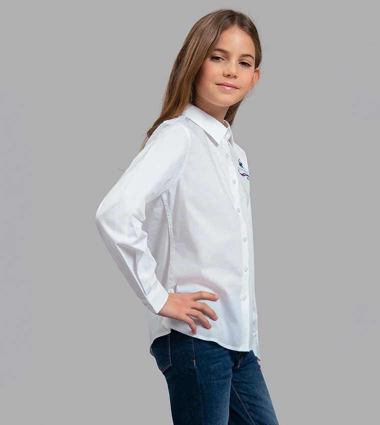 BEVERLY HILLS POLO CLUB  Printed Regular Fit Shirt for Women | Best Price UAE