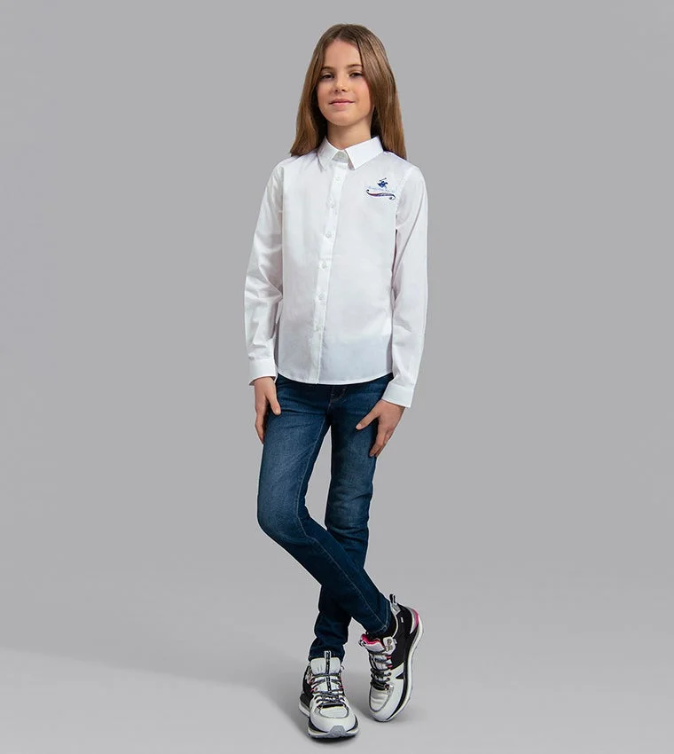 BEVERLY HILLS POLO CLUB  Printed Regular Fit Shirt for Women | Best Price UAE