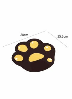 KASTWAVE Cat Paw Pattern Mouse Pad, Cat Mouse Pad,  Cartoon Mouse Pad (1pc, Pink-White Paw, 28 * 25mm)  - Image 5