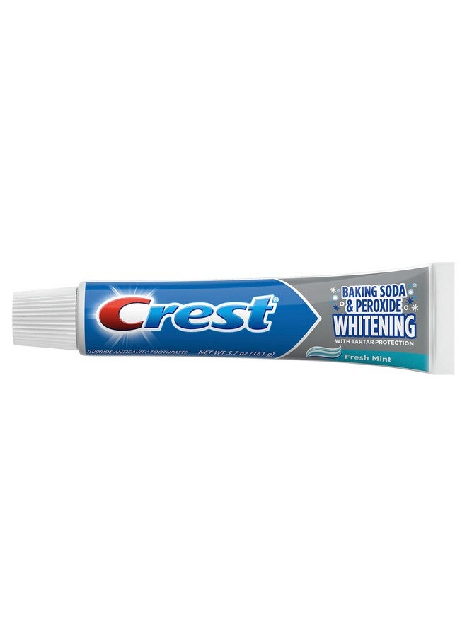 Crest Cavity & Tartar Protection Toothpaste Whitening Baking Soda & Peroxide 5.7 Oz Pack Of 2 - Image 2