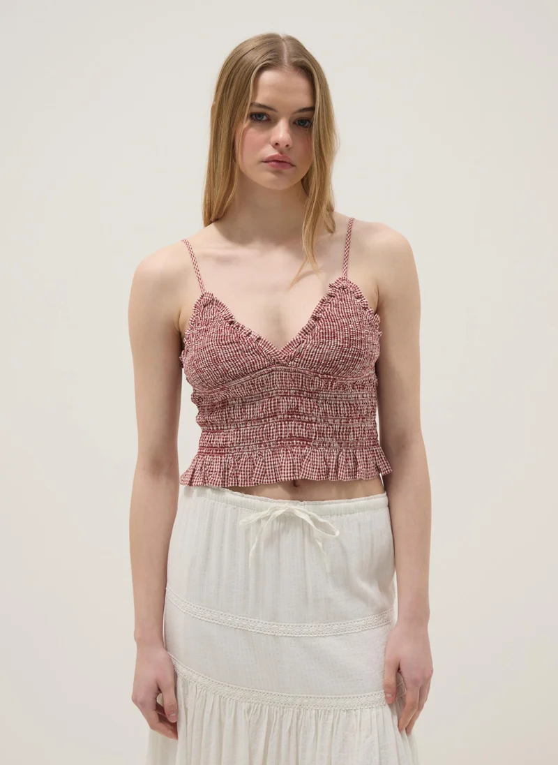 Ovs  OVS Multicolour Striped Pure Cotton Slim Fit Tank Top for Women | Best Price UAE
