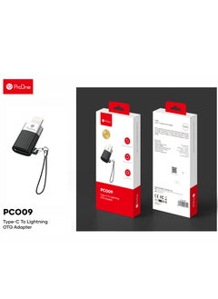 ProOne PCO09 Type C to lightning OTG adapter for iPhone and iPad, 480Mbps Data rate  - Image 4
