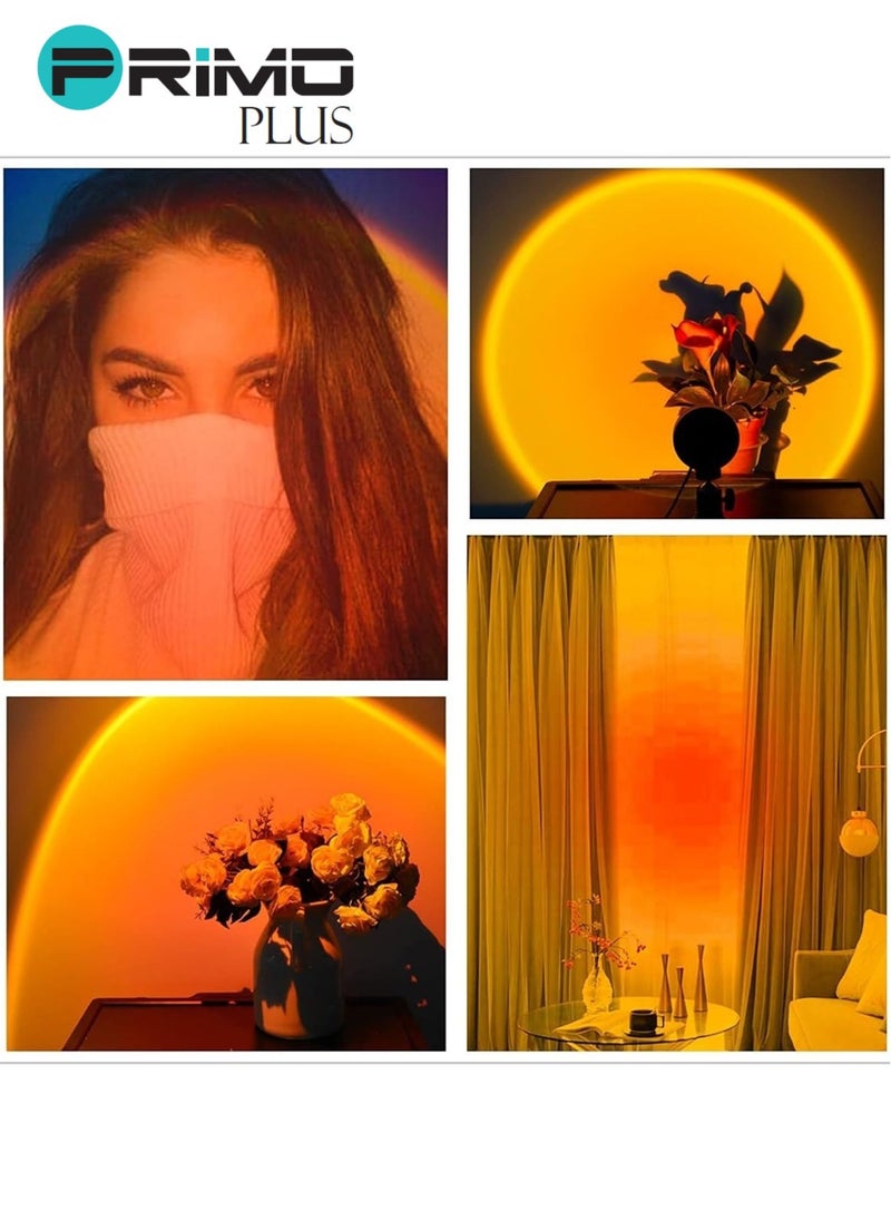 Sunset Projection Lamp Sun With Remote Control Multicolour