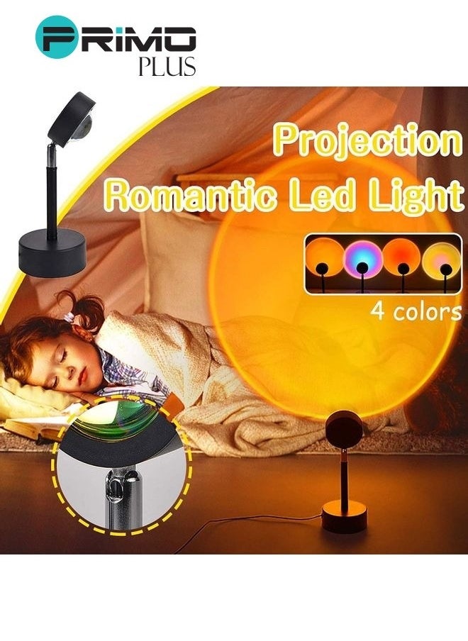 Sunset Projection Lamp Sun With Remote Control Multicolour