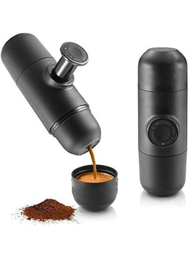 Manual Espresso Maker – Black - Image 1