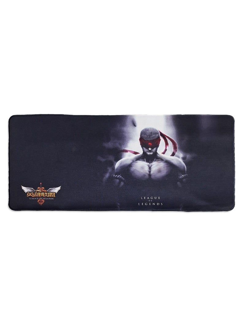 Generic Gaming Mouse Pad Large , League of Legends (70cm x 30cm x 2mm) , Thick Extended Mouse Mat Water proof Non-Slip Spill-Resistant Desk Pad with Special-Textured Surface, Anti-Fray Stitched Edges for Keyboard, PC  - Image 1