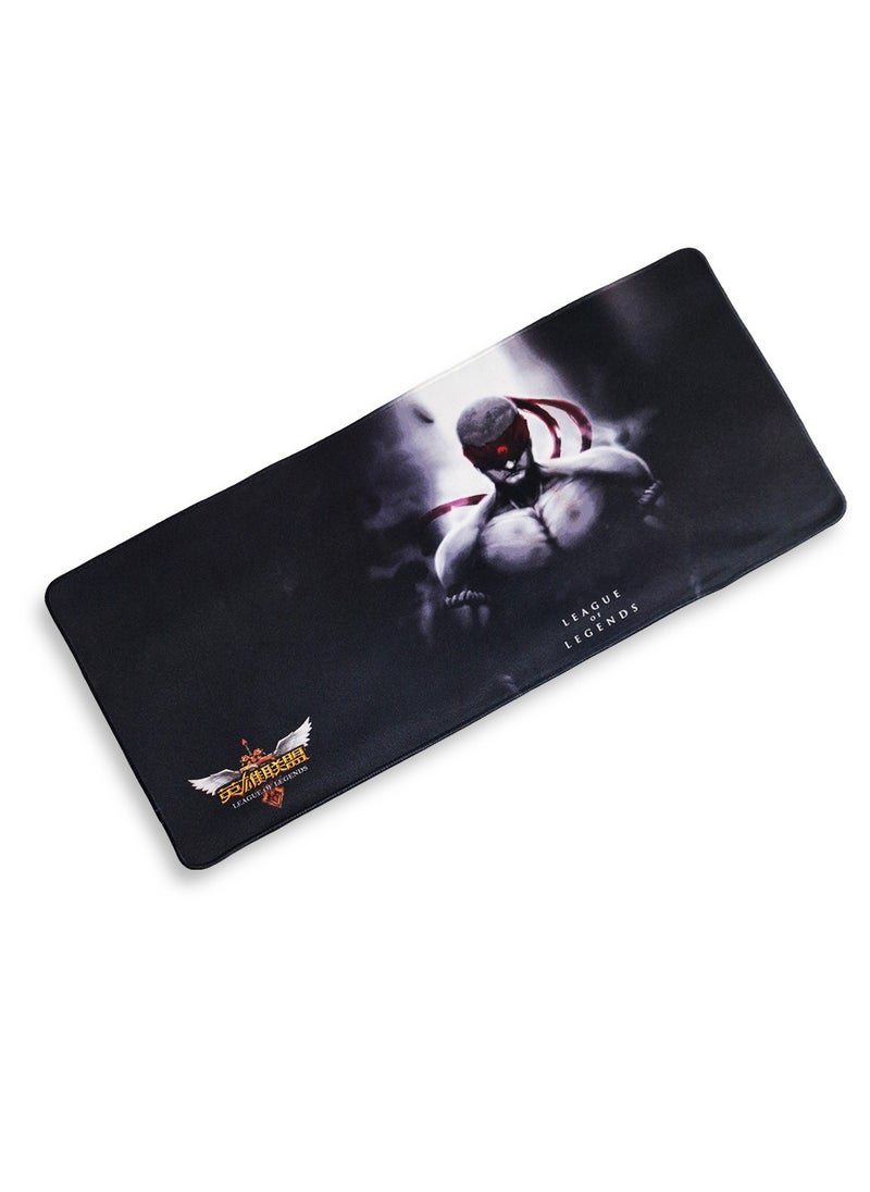 Generic Gaming Mouse Pad Large , League of Legends (70cm x 30cm x 2mm) , Thick Extended Mouse Mat Water proof Non-Slip Spill-Resistant Desk Pad with Special-Textured Surface, Anti-Fray Stitched Edges for Keyboard, PC  - Image 4
