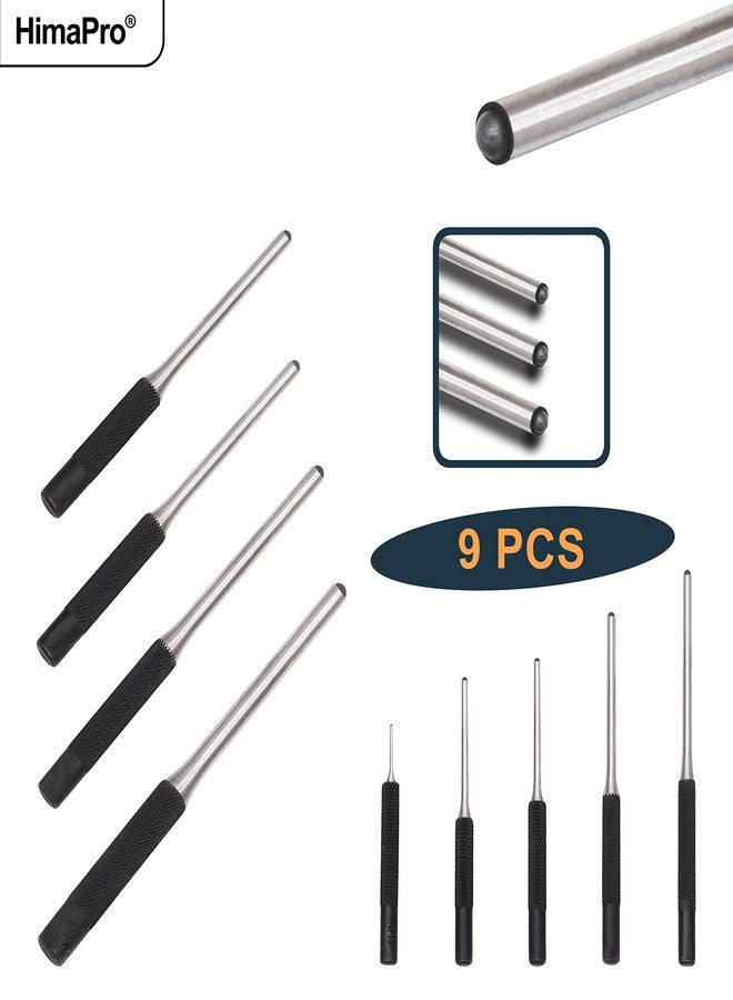 HimaPro® 9PCs Roll Pin Punch Set with Hammer and Storage Pouch - Perfect Roll Pin Removal Tool Kit for Pin Removal, Watch Cleaning, Jewelry and Craft - Image 3