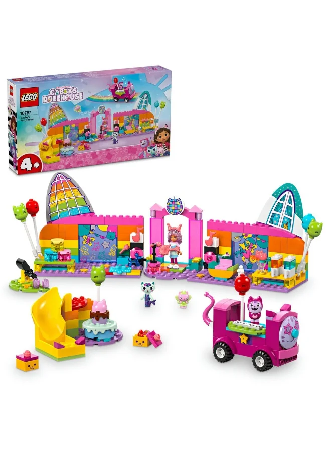 LEGO Gabby's Dollhouse Gabby's Party Room 10797 (252) Pieces