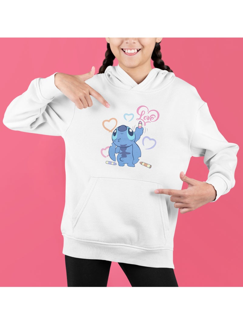 ZOOM Stitch’s Wild Side Hoodie – Soft, Fun, and Playful - Image 1