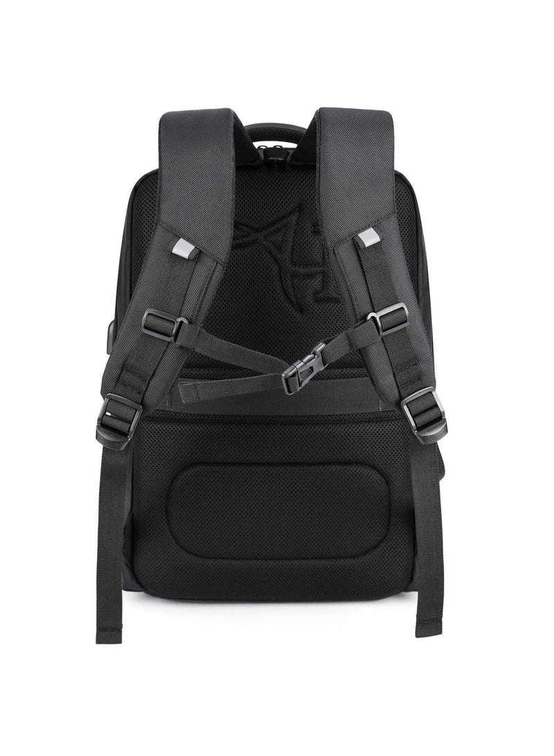 ARCTIC HUNTER Laptop Backpack Water Resistant Smart Daypack with Built in USB Port for Office Business Travel for Men and Women, B00121C - Image 4