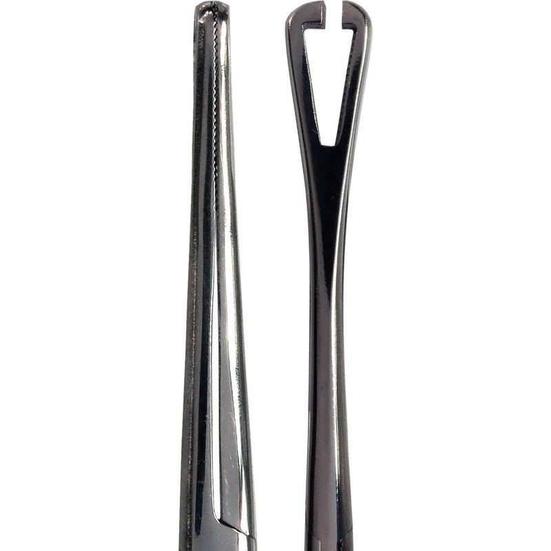 HTS 164P0 6.25" Rounded Slotted Locking Pennington Forceps - Image 2