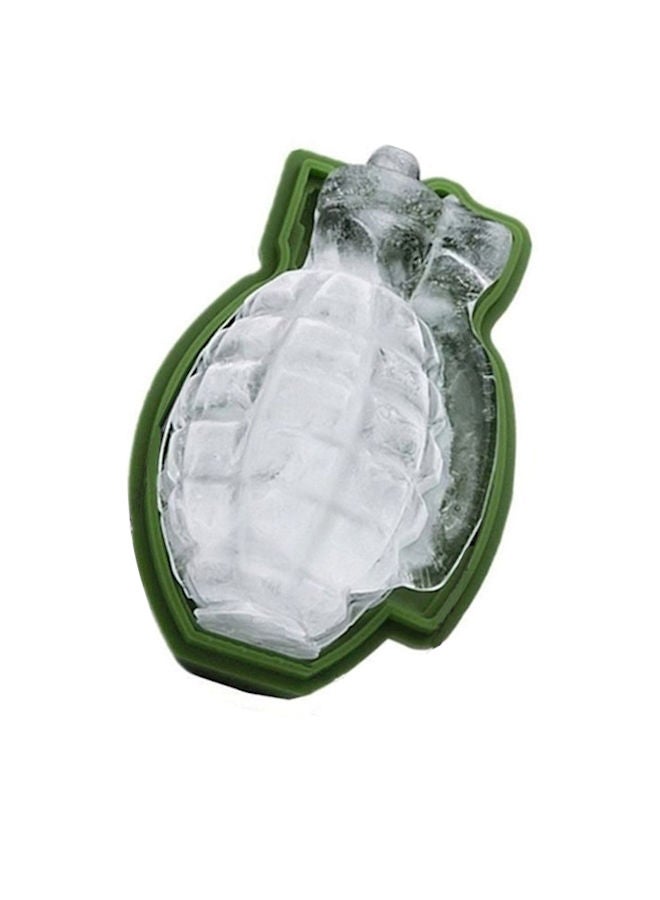 NIBEMINENT 3D Grenade Shape Ice Mold Green