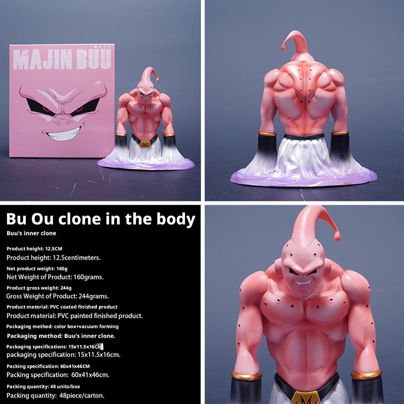 Dragon Ball Z Buu Body Divided PVC Figure Model Ornament - Image 2