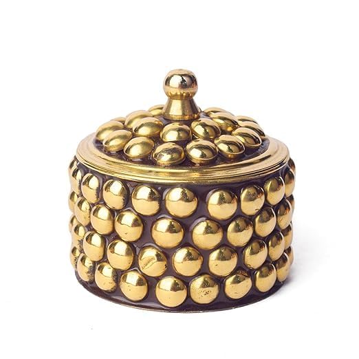 Awadh Sindoor Dani Sndoor Box Kumkum Box Sindoor Dibbi Puja Articles Gifting Sindoor DibbiKumkum Box Kumkum Holder Ideal for Gifting Decoration Sindooe storage box Pack of 1 - Image 4