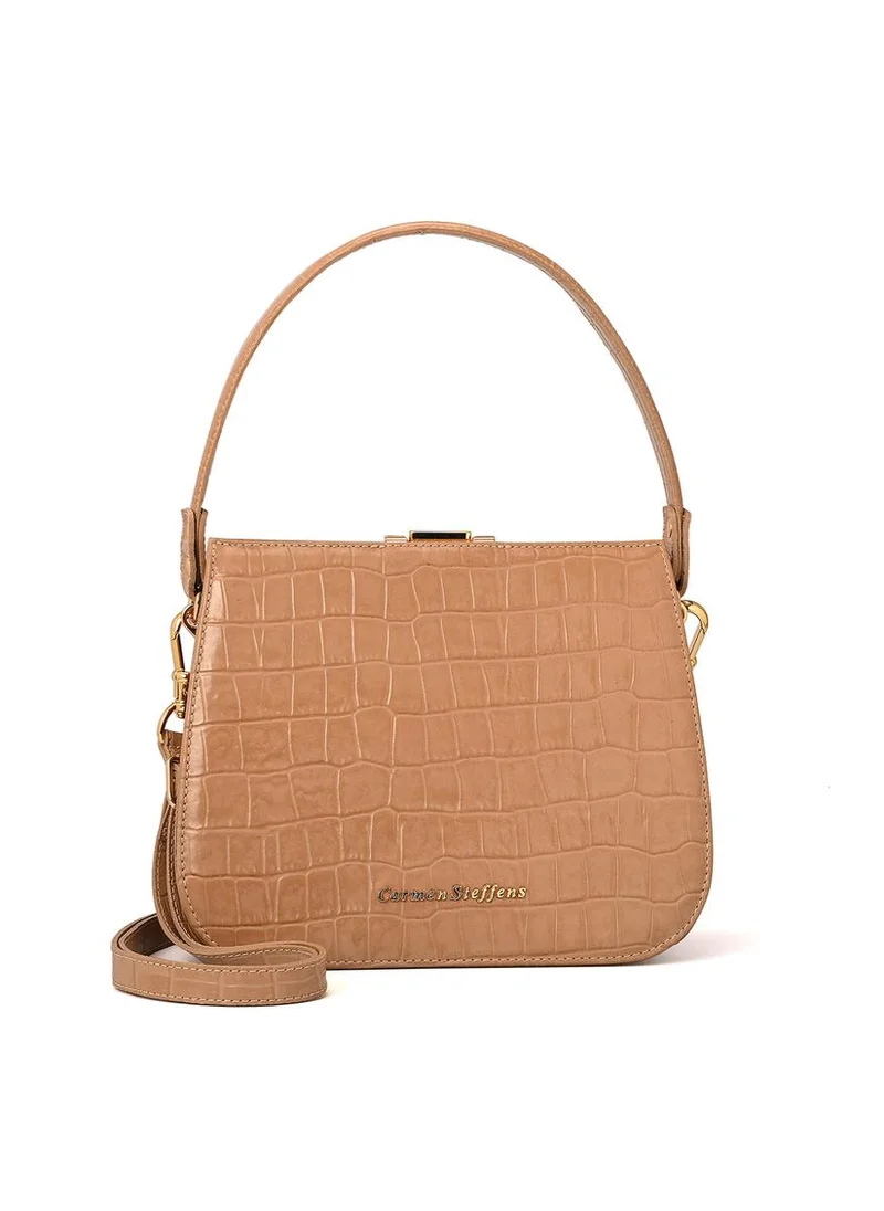 Carmen Steffens Classic Camel Beige Bag