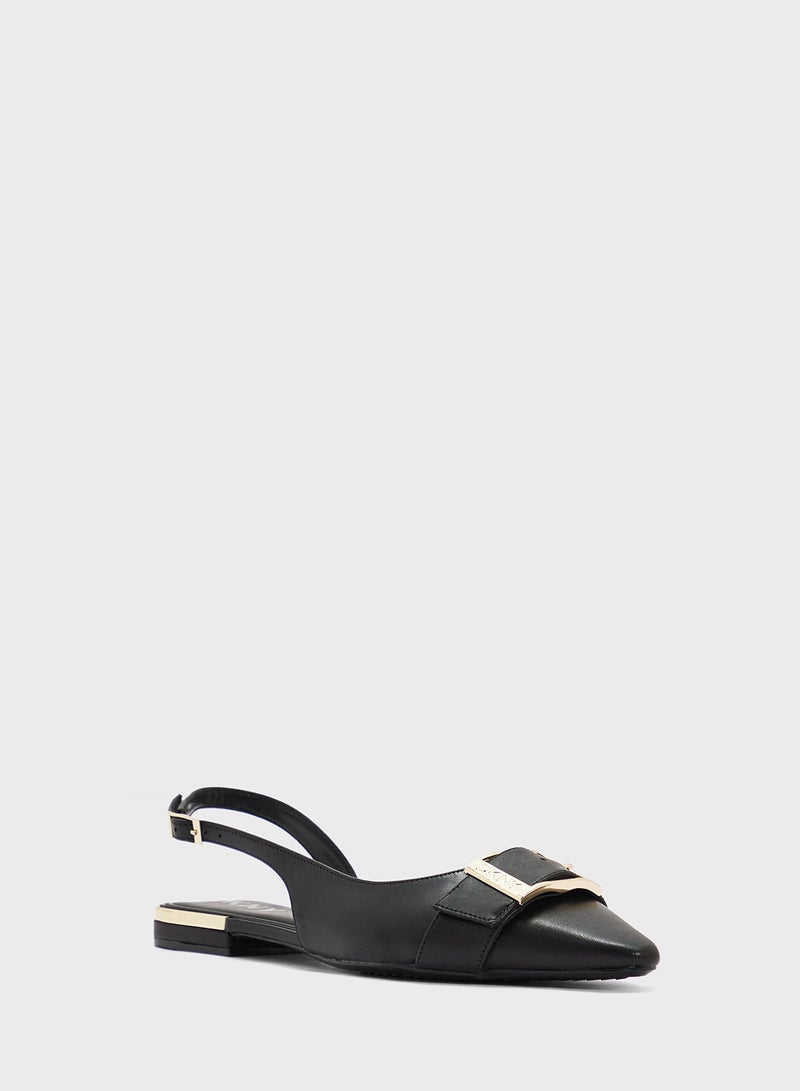 DKNY Clemma Slingback Flat Ballerinas  - Image 2