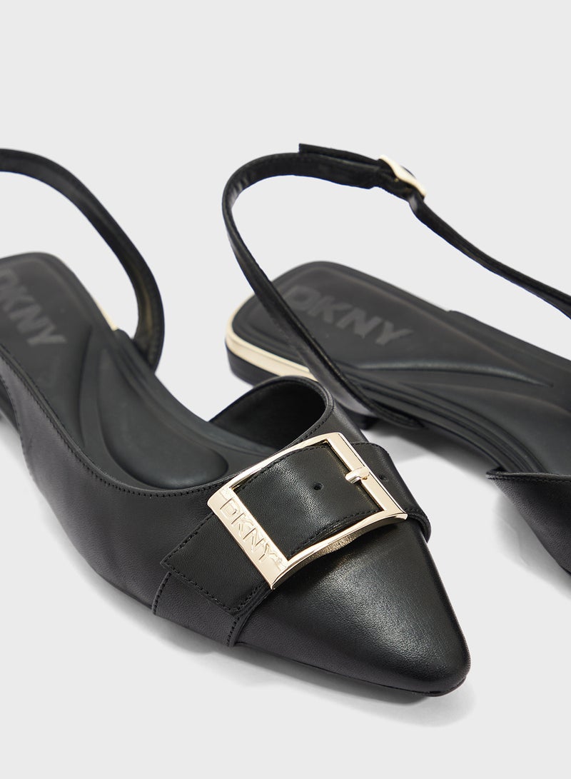 DKNY Clemma Slingback Flat Ballerinas  - Image 4