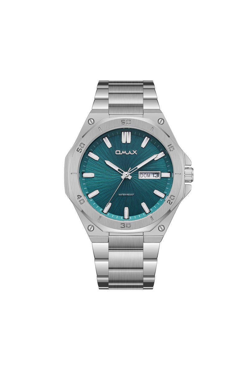 OMAX Men's Wrist-Watch | Analog | Stainless Steel Band | Elegant Design - Image 1