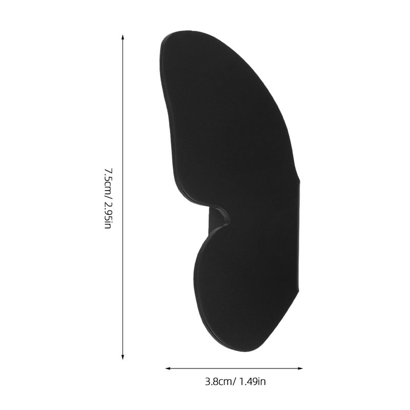 Butterfly Copper Drawer Pull Handles Dark Grey Single Hole Cabinet Knobs for Wardrobe Cupboard Dresser - Image 3