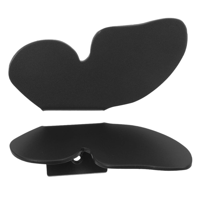 Butterfly Copper Drawer Pull Handles Dark Grey Single Hole Cabinet Knobs for Wardrobe Cupboard Dresser - Image 2