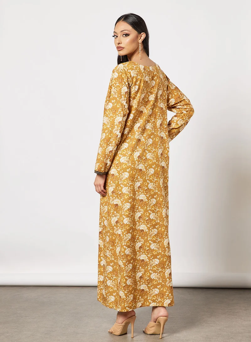 HANA & SARA Trendy Maxi Jalabiya