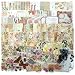 Jukercici Vintage Aesthetic Scrapbook Supplies Kit 180 pcs of Scrapbook Paper Washi Stickers and Small Cards for Scrapbooking DIY Albums Junk Journals Bullet Journals Collages Retro Aesthetic Decor Nature - Image 2