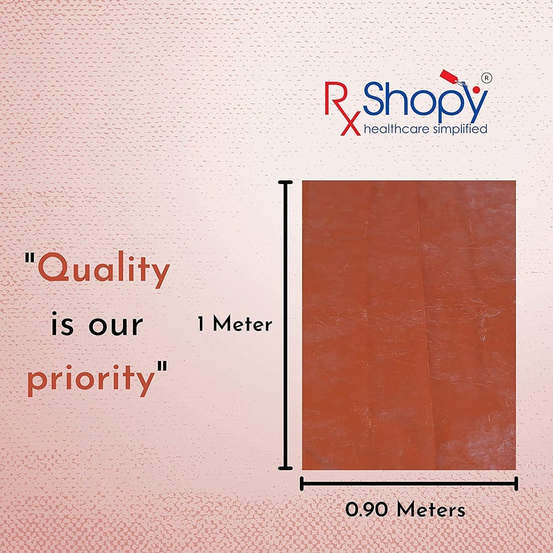 RXSHOPY RXSHOPY Waterproof Dry Rubber Bed Sheet CoverToddlerAdult Sleeping Mattress ProtectorUrine NonAbsorbent Reusable Crib Mat 100 X 90 Cm Multicolor - Image 2