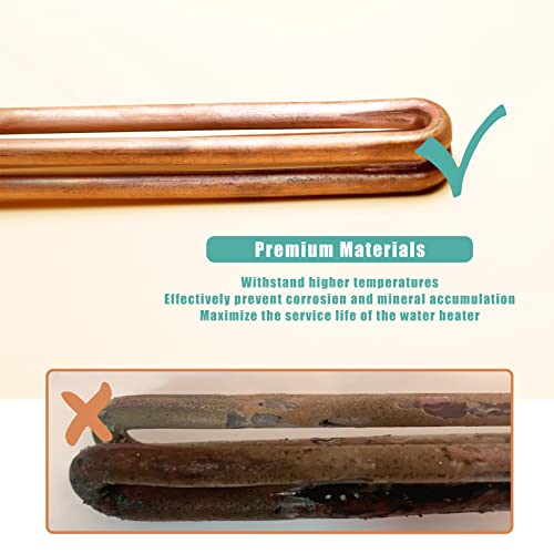 Lisnhlin HE 90240 Water Heater Element 2PCS Compatible with Ecosmart ECO 18/24/27/36, 9KW 240V Tankless Water Heater Element HE 80240 Replacement for iHeat Replaces He80240 RC04709024S SGB-2903 HA-P004 HA-P005 - Image 4