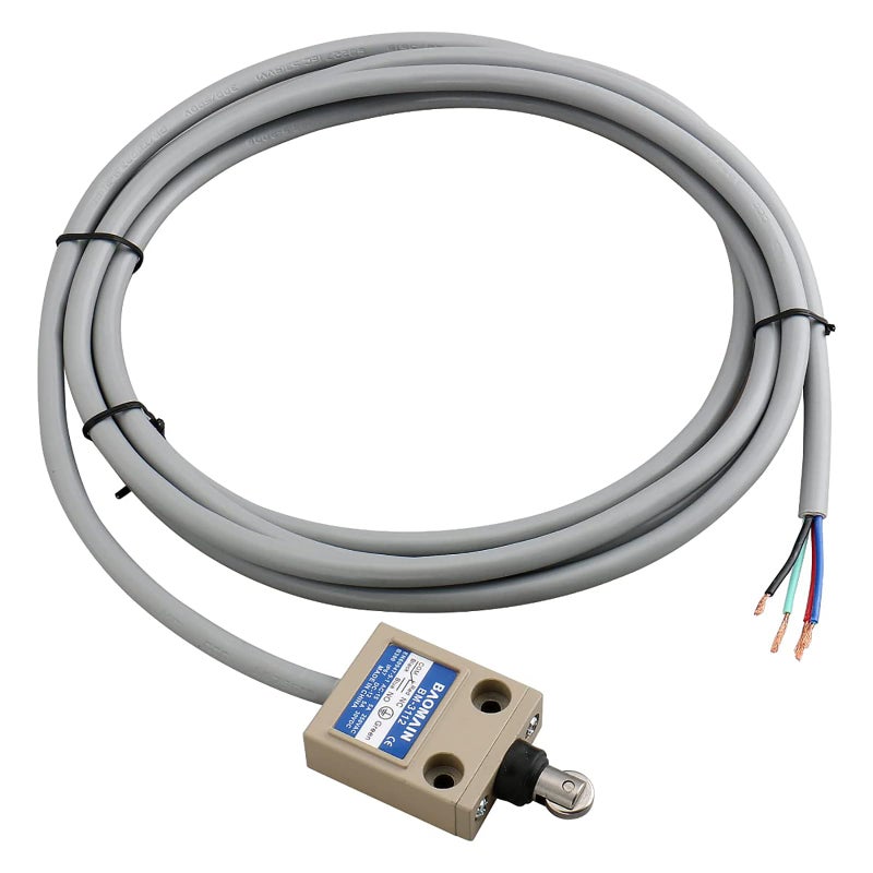 Baomain مفتاح حد باومين BM-3112 (TZ-3112) معزول بكرات مؤقت 1NO 1NC SPDT IP67 مقاوم للماء - Image 1