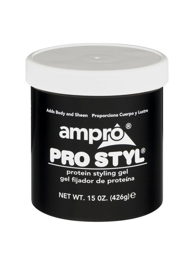 Ampro 15 Ounce Pro Styl Protein Gel Clear Ultra Hold (443Ml) - Image 2