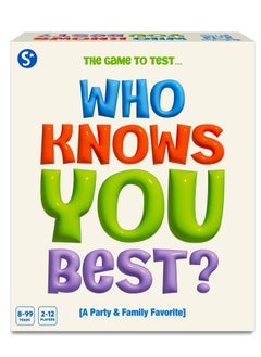 Skillmatics Who Knows You Best? Card Game, Family Party Game for Boys, Girls, Teens, Adults, Fun for Game Nights, Gifts for Ages 8, 9, 10 and Up  - Image 1
